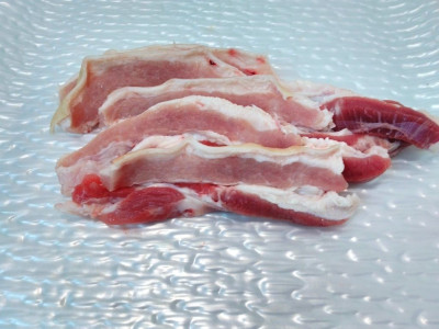 Panceta fresca de cerdo casero