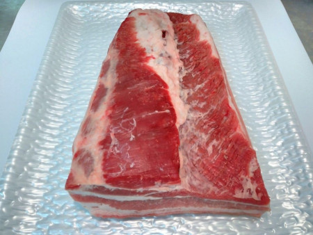 Panceta fresca de cerdo casero