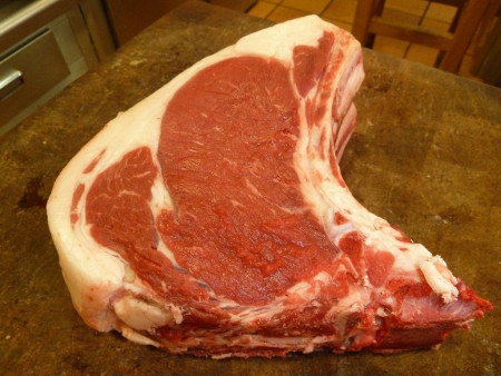 Chuletón de ternera del Pirineo