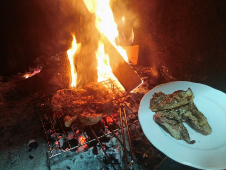 Costillas de palo
