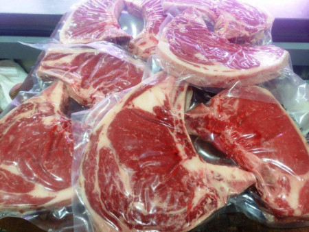 Chuletón de ternera del Pirineo