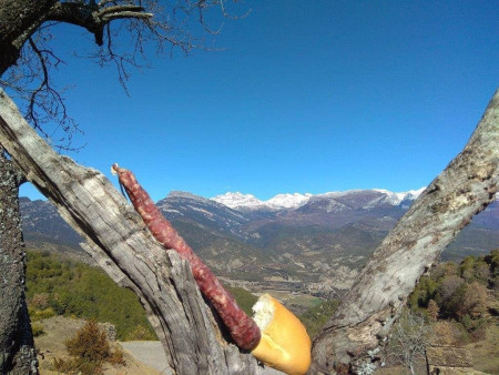 Longaniza seca casera