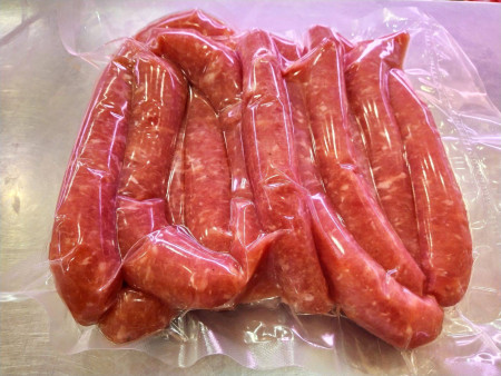 Salchichas frescas de pollo