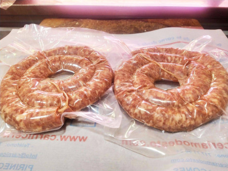 Longaniza fresca casera de Modesto