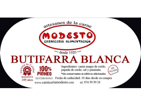 Butifarra blanca