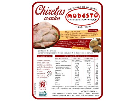 Chiretas de Modesto