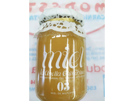 Miel artesana La Abella Chistabina 500mL