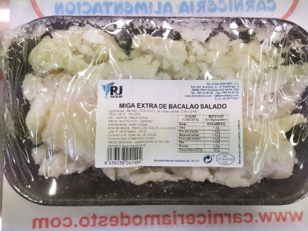 Migas de bacalao