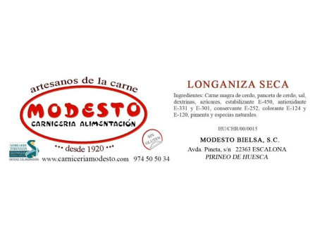 Longaniza seca casera