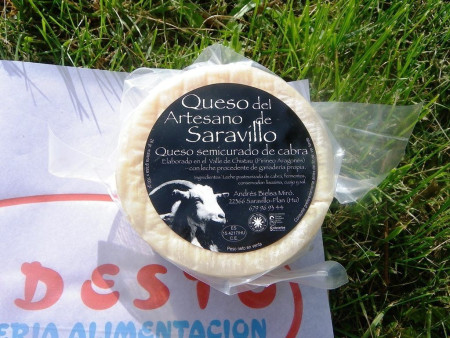 Queso de Saravillo de cabra