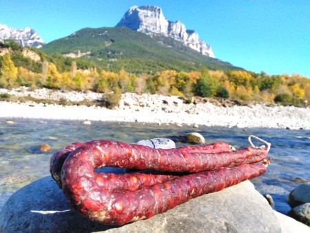 Chorizo seco casero