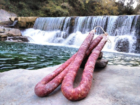 Longaniza seca casera