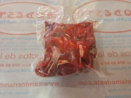 Melosa de ternera a tacos