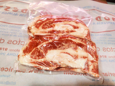 Churrasco de ternera del Pirineo
