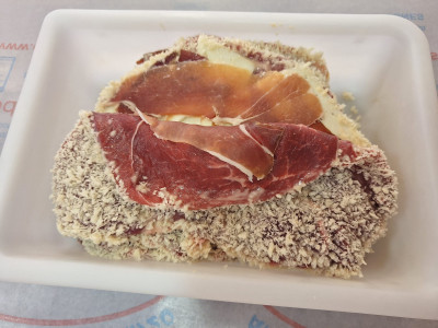 Cachopo de ternera relleno
