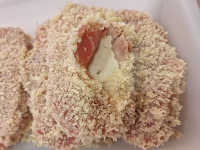 Libritos de cerdo rellenos