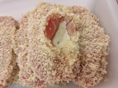 Libritos de cerdo rellenos