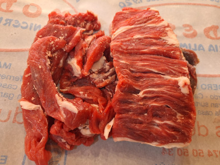 Recorte de ternera