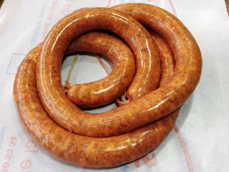 Chorizo fresco casero de Modesto