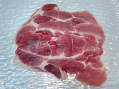 Magra de cerdo casero