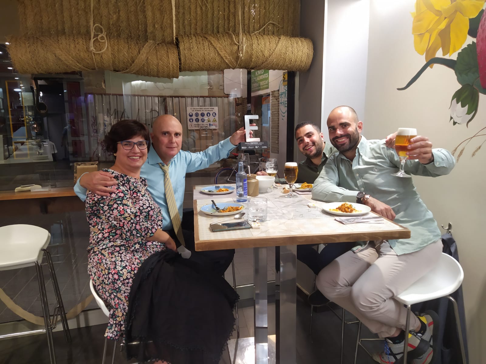 Celebración premio empresa Carnicería Modesto